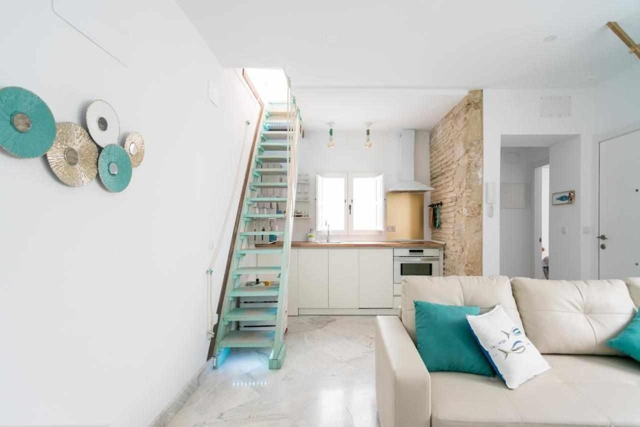 Fantastico Atico En El Casco Antiguo En A La Pla Daire Cadiz Dış mekan fotoğraf